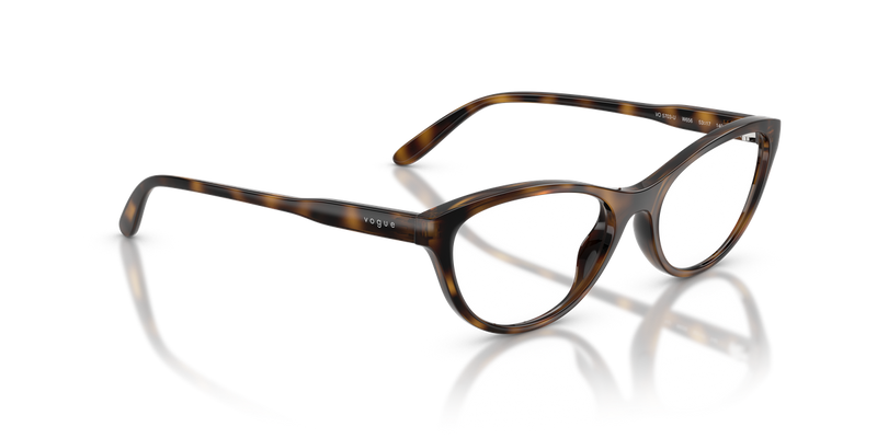 Vogue Eyewear VO5703U in Dark Havana / Demo Lens (W656) - Alternate View