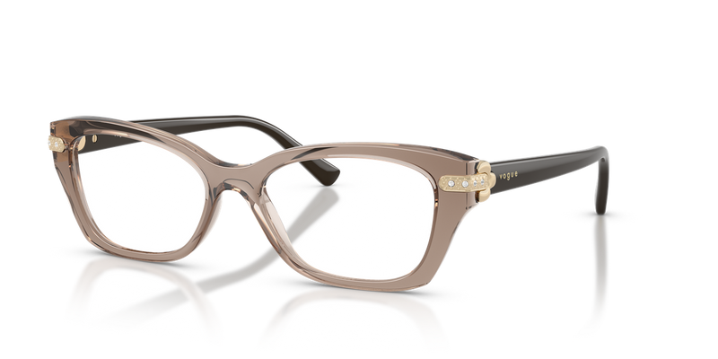 Vogue Eyewear VO5704B in Transparent Brown / Demo Lens (2940) - Front View