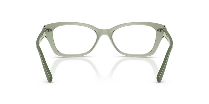 Vogue Eyewear VO5704B in Transparent Green / Demo Lens (3022) - Alternate View