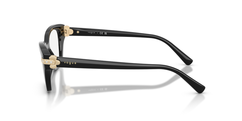 Vogue Eyewear VO5704B in Black / Demo Lens (W44) - Alternate View