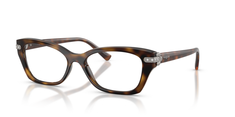 Vogue Eyewear VO5704B in Dark Havana / Demo Lens (W656) - Alternate View