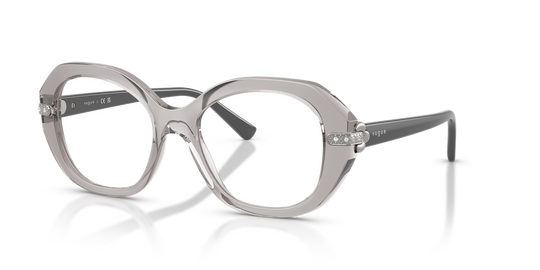 Vogue Eyewear VO5705B - Transparent Grey / Demo Lens (2726)