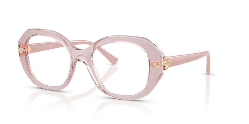 Vogue Eyewear VO5705B in Transparent Pink - Alternate View