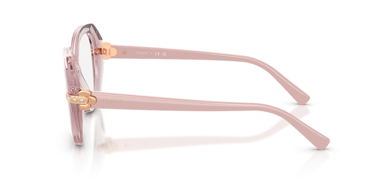 Vogue Eyewear VO5705B in Transparent Pink - Alternate View