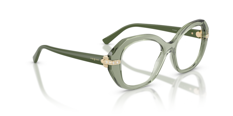 Vogue Eyewear VO5705B in Transparent Green - Alternate View