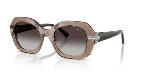 Transparent Brown / Grey Gradient (29408G)