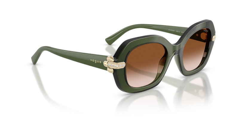 Vogue Eyewear VO5706SB in Transparent Green - Alternate View