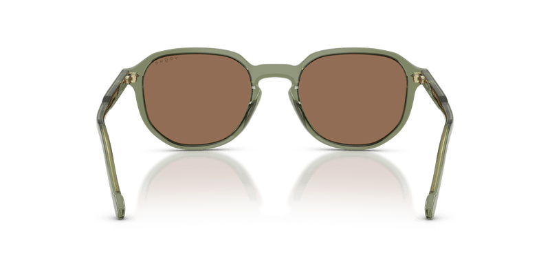 Vogue Eyewear VO5707S in Transparent Green / Dark Brown (318773) - Alternate View