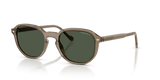 Transparent Brown Heart / Dark Green Polarized (32939A)