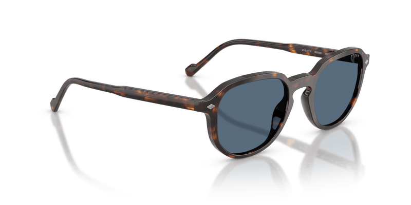 Vogue Eyewear VO5707S in Dark Havana / Dark Blue (W65680) - Back View