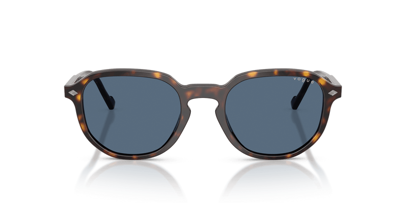 Vogue Eyewear VO5707S in Dark Havana / Dark Blue (W65680) - Side View