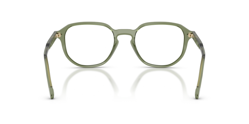 Vogue Eyewear VO5708 in Transparent Green / Demo Lens (3187) - Temple Detail