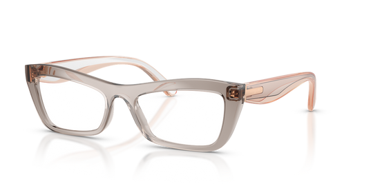 Vogue Eyewear VO5710 - Milky Warm Grey / Demo Lens (3301)