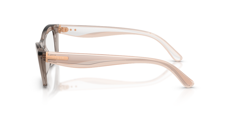Vogue Eyewear VO5710 in Milky Warm Grey - Back View