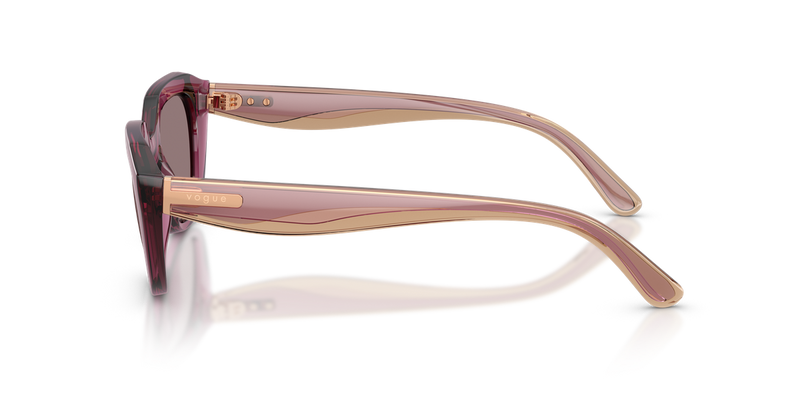 Vogue Eyewear VO5711S in Transparent Purple - Back View