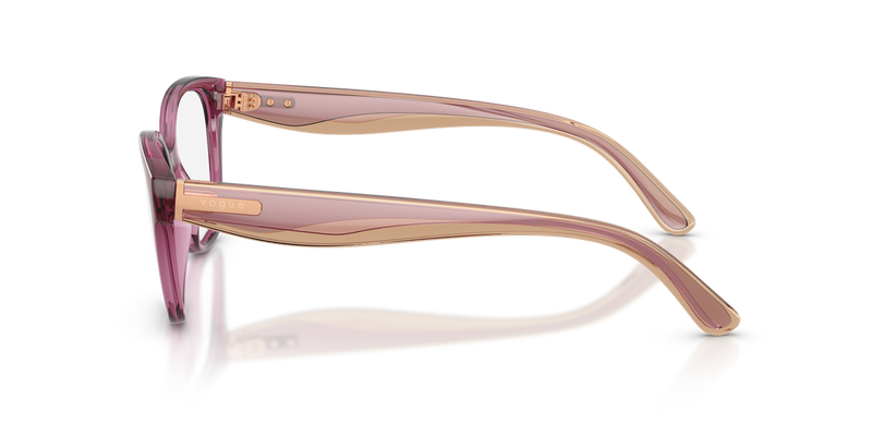 Vogue Eyewear VO5712 in Transparent Purple - Back View