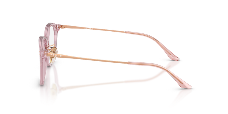 Vogue Eyewear VO5713D in Transparent Purple - Back View
