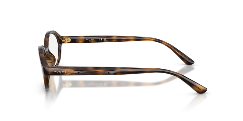 Vogue Eyewear VO5728U in Dark Havana - Back View