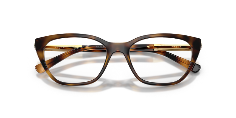 Vogue Eyewear VO5742B in Dark Havana - Side View