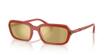 Full Red / Green Olive Gold Mirror (3330O8)