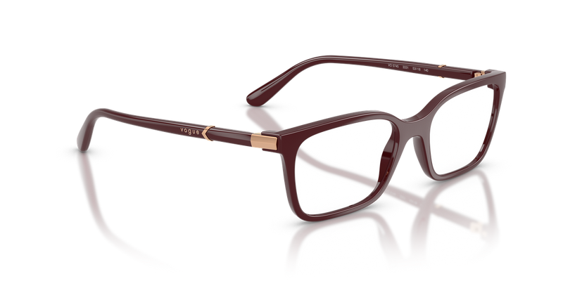 Vogue Eyewear VO5745 in Full Bordeaux - Alternate View