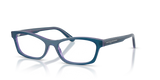 Top Transparent Blue/Transparent Violet / Demo Lens (3323)