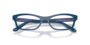 Top Transparent Blue/Transparent Violet / Demo Lens (3323)