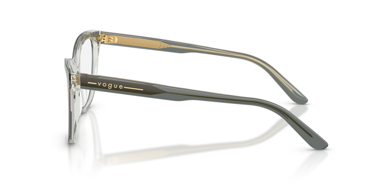 Vogue Eyewear VO5748 in Top Transparent Green/Transparent Green - Alternate View