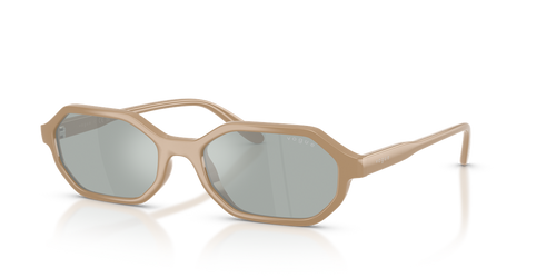 Full Taupe / Light Blue Mirror Silver (33261N)