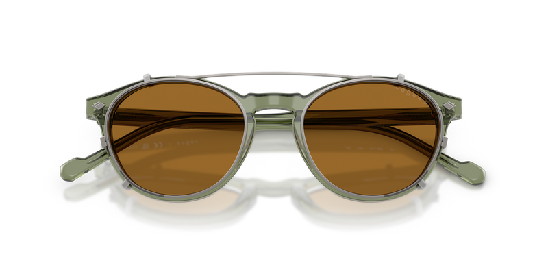 Vogue Eyewear VO5751S in Transparent Green - Side View