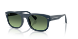 Full Blue Navy / Gradient Green (28762A)