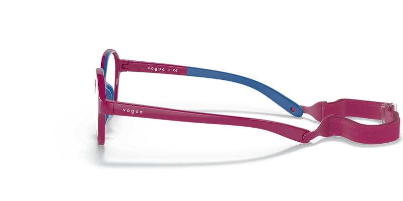 Vogue Junior VY2011 in Pink On Rubber Blue - Alternate View