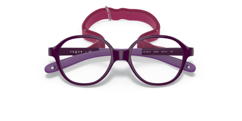 Vogue Junior VY2011 in Violet On Rubber Violet - Alternate View