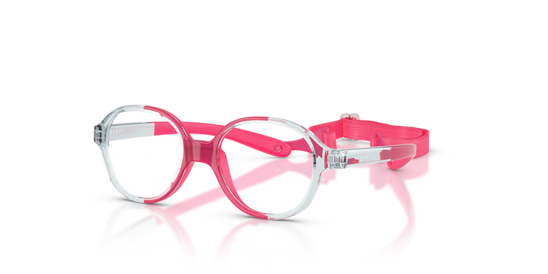 Vogue Junior VY2011 in Azure/Fuchsia Rubber - Front View
