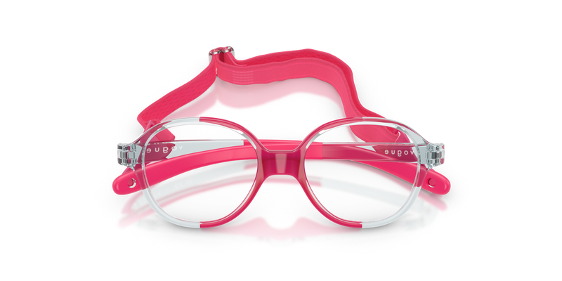 Vogue Junior VY2011 in Azure/Fuchsia Rubber - Side View