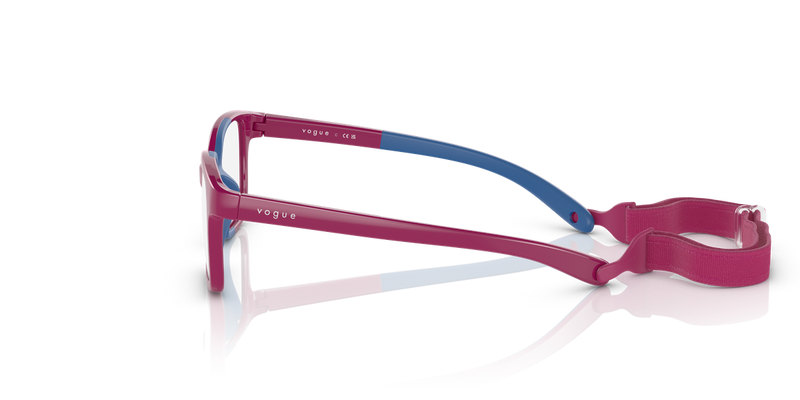 Vogue Junior VY2016 in Pink On Azure Rubber - Alternate View