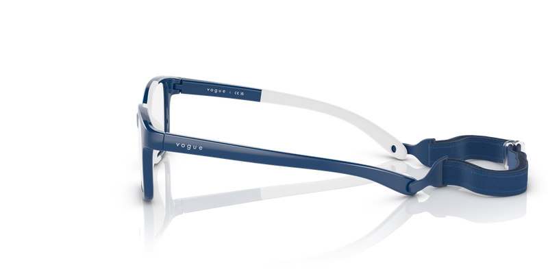 Vogue Junior VY2016 in Blue On Cream Rubber - Alternate View