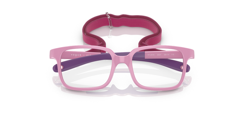 Vogue Junior VY2016 in Full Pink On Violet Rubber - Alternate View