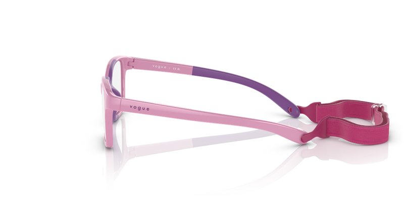 Vogue Junior VY2016 in Full Pink On Violet Rubber - Alternate View