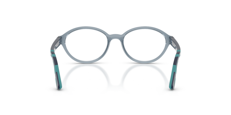 Vogue Junior VY2043 in Transparent Light Blue - Temple Detail