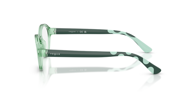Vogue Junior VY2043 in Transparent Green - Alternate View