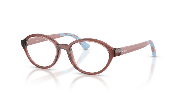 Vogue Junior VY2043 in Transparent Dark Rose - Alternate View