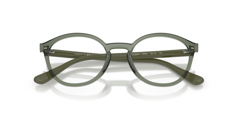 Vogue Junior VY2044 in Transparent Mallard Green - Alternate View