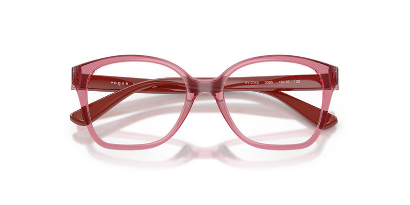 Vogue Junior VY2045 in Transparent Purple Red - Alternate View