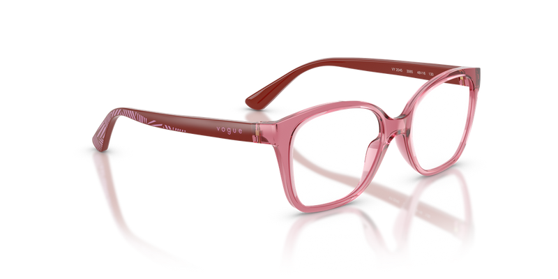 Vogue Junior VY2045 in Transparent Purple Red - Alternate View