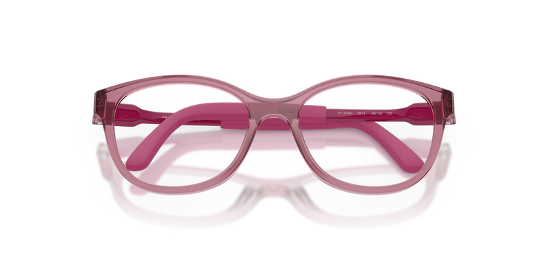 Vogue Junior VY2049 in Transparent Dark Rose - Alternate View