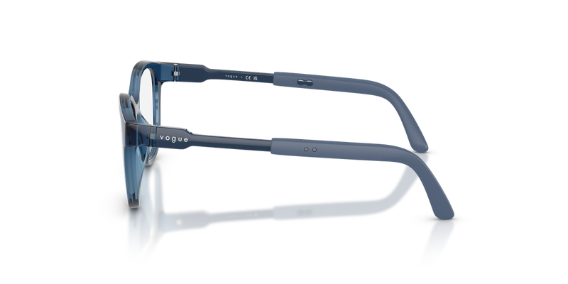 Vogue Junior VY2049 in Transparent Light Blue - Alternate View