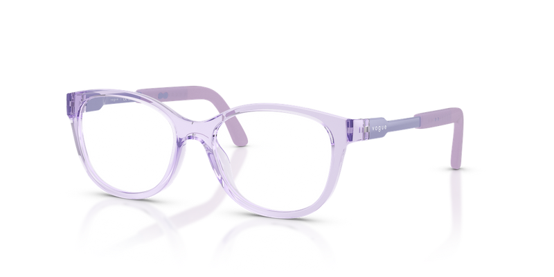 Vogue Junior VY2049 in Transparent Lilac - Front View