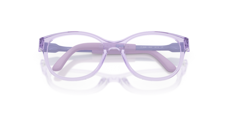 Vogue Junior VY2049 in Transparent Lilac - Side View