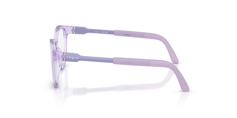 Vogue Junior VY2049 in Transparent Lilac - Back View